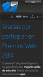 Mobile Screenshot of premiosweb.lasprovincias.es