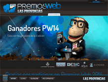 Tablet Screenshot of premiosweb.lasprovincias.es