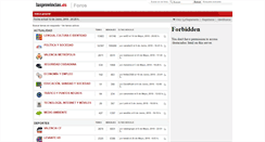 Desktop Screenshot of foros.lasprovincias.es