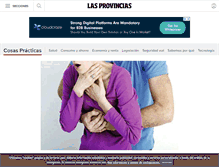 Tablet Screenshot of cosaspracticas.lasprovincias.es