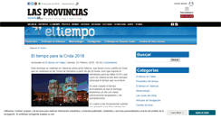Desktop Screenshot of eltiempo.lasprovincias.es