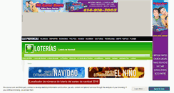 Desktop Screenshot of loterias.lasprovincias.es
